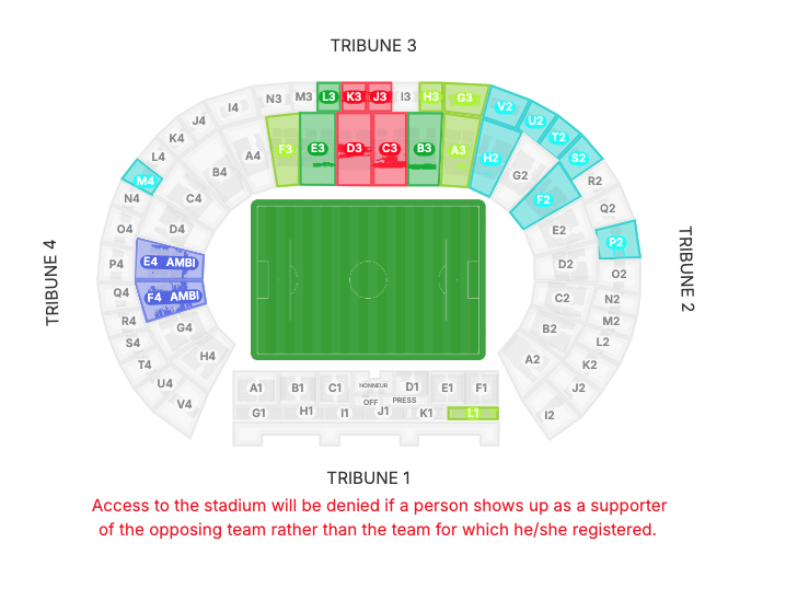 BELGIQUE - TUNISIE Sam. 06 juin 2026 - 15:00  Stade Roi Baudouin